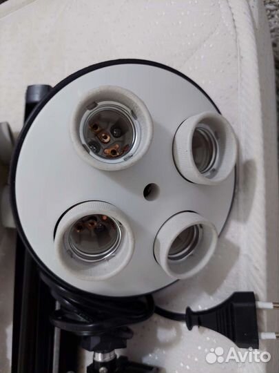 Софтбокс 4 лампы, штативы, лампы для софтбокса