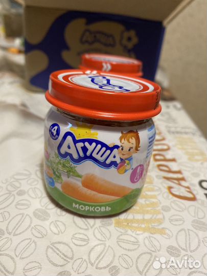 Овощное пюре агуша