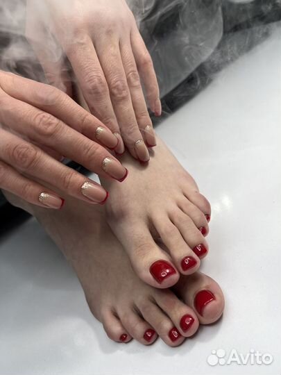 Маникюр, наращивание ногтей, японский маникюр