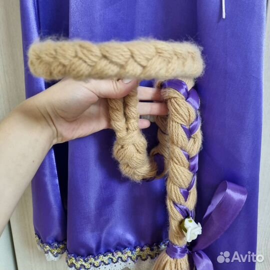 Новогодний костюм рапунцель