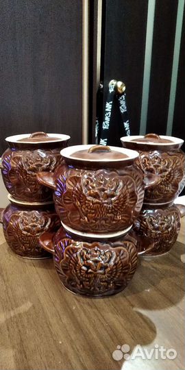 Горшочки керамические для запекания