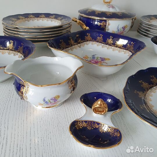 Обеденный сервиз Чехословакия 