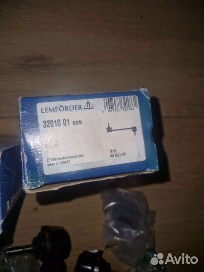 Стойки стабилизатора передние мазда 3 бк мпс