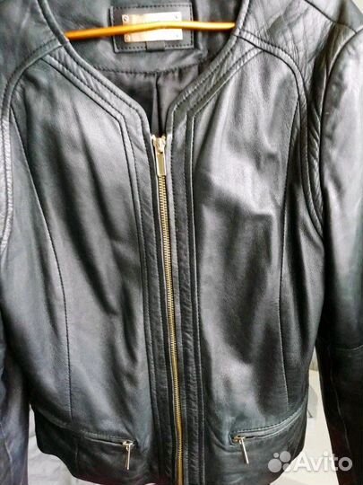 Куртка кожаная Mango