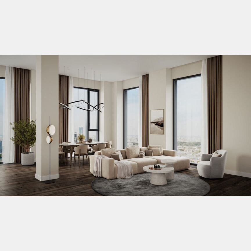 2-к. квартира, 36 м², 28/48 эт.