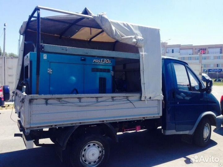 Аренда компрессора с отбойными молотками