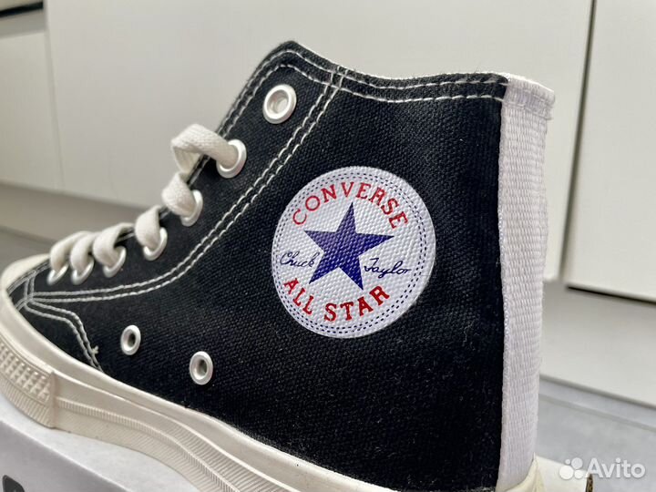 Кеды Converse play comme des garcons