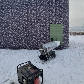 Бескаркасная палатка Собственное производство