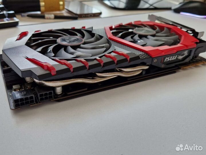 Видеокарта GTX 1070 ti Msi Gaming X