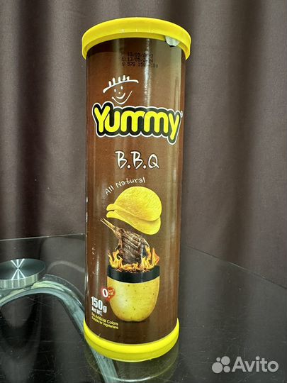Чипсы Yummy 150 грамм Барбекю
