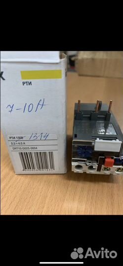 Реле тепловое иэк рти 1314
