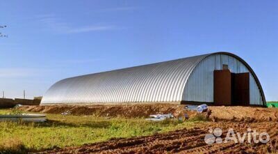 Бескаркасные ангары