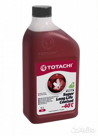 Антифриз totachi super LLC Red -40C