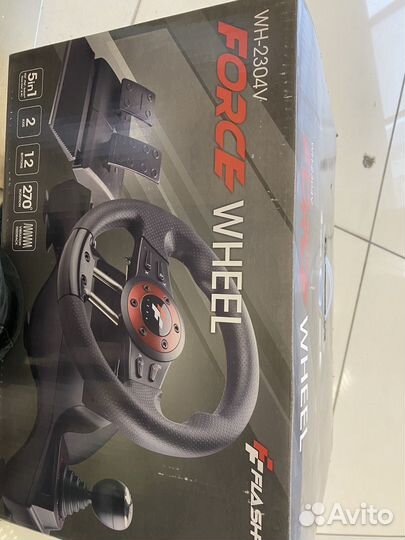 Игровой руль force fheel wh-23004v