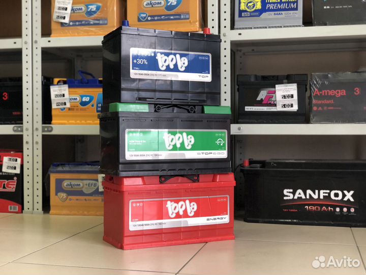 Аккумуляторы Topla\Топла. Доставка