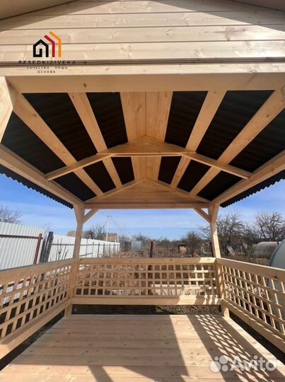 Беседка под ключ