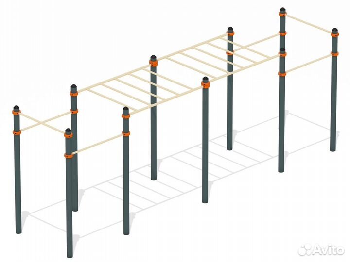 Уличный спортивный комплекс (Workout) воркаут