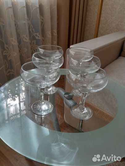 Фужеры под мартини, мороженое