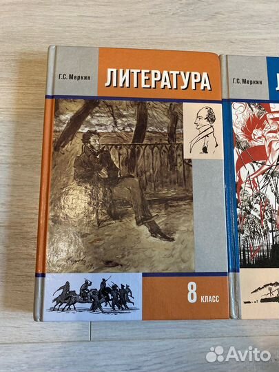 Учебник по литературе 8 класс меркин