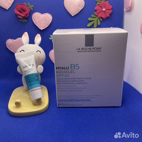 La roche posay hyalu b5 аквагель spf 30