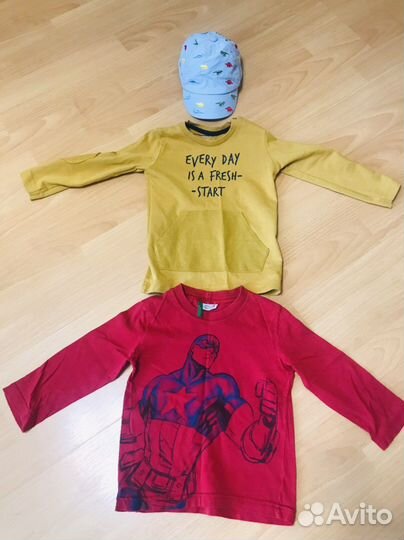 Комплект брендовых детских вещей на мальчика