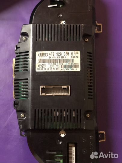 Панель приборов Ауди А6 C6 4F0920950M