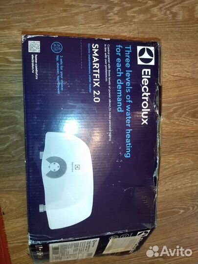 Водонагреватель проточный electrolux