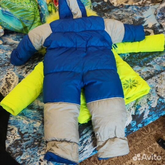 Комбинезон зимний для мальчика с дефектом
