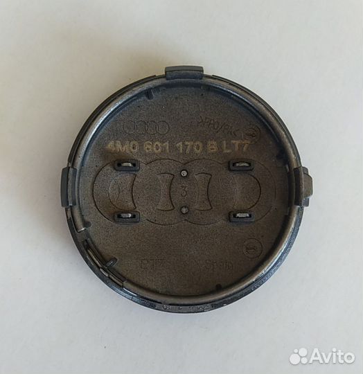 Колпачки на литые диски Audi