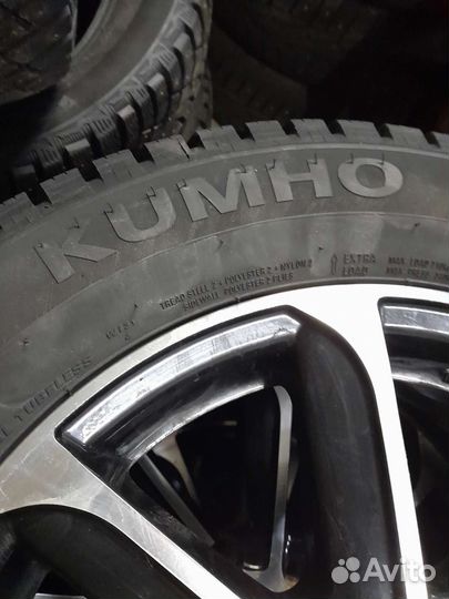Зима шипы Kumho 205 60 16 литье 5 114.3