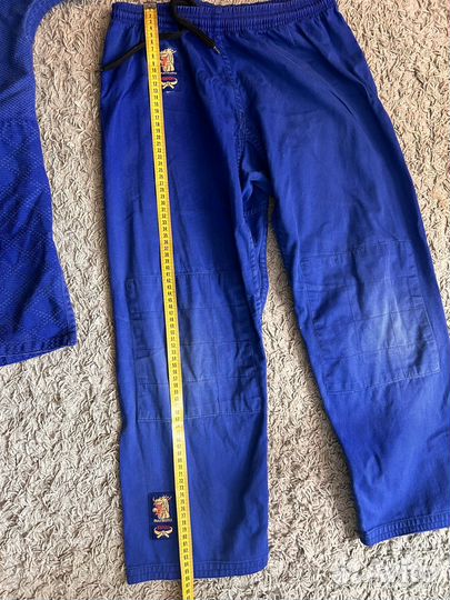 Кимоно для дзюдо Matsuru Club синее рост 155 см