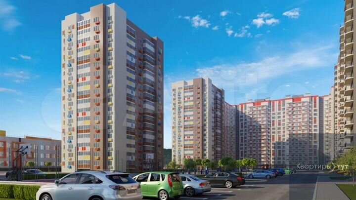 1-к. квартира, 40,8 м², 1/17 эт.