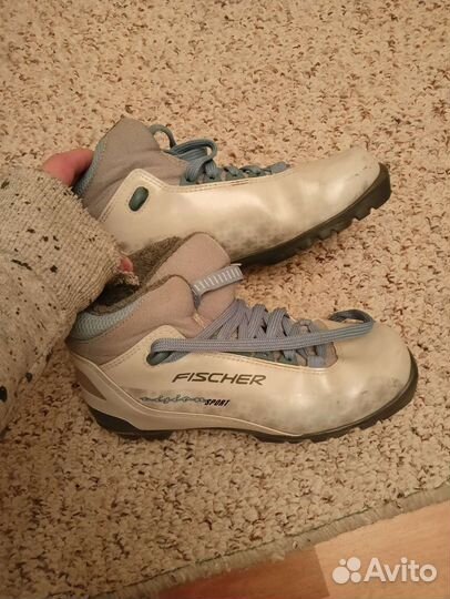 Лыжные ботинки fischer 36