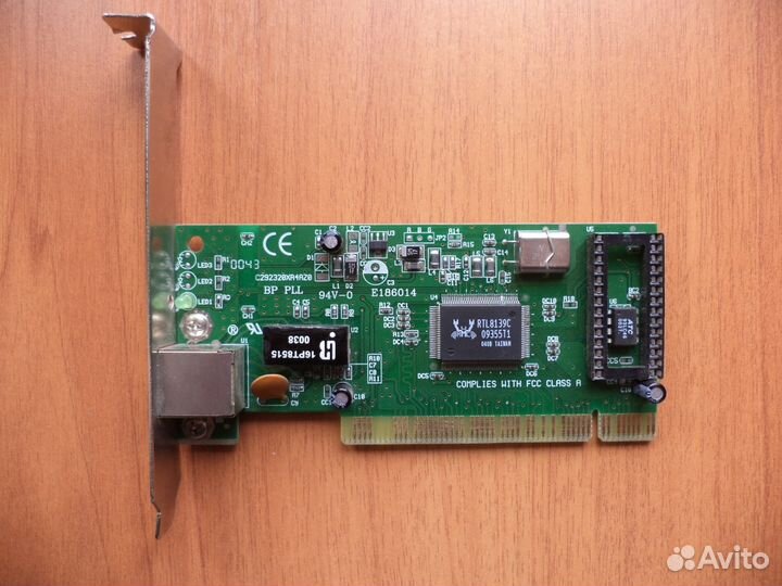 Сетевые карты PCI 100 Мб/сек, модемы