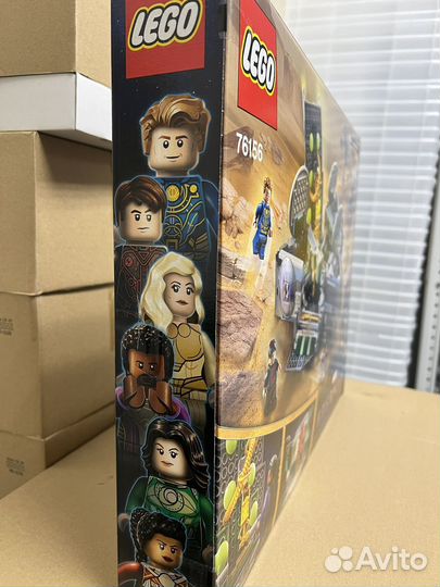 Конструктор lego Marvel Eternals 76156 Взлёт Домо