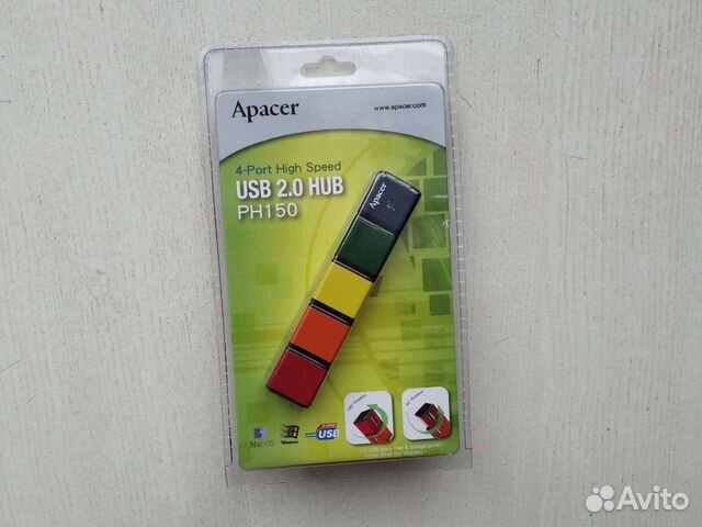 USB HUB Apacer PH150 USB 2.0, 4 port
