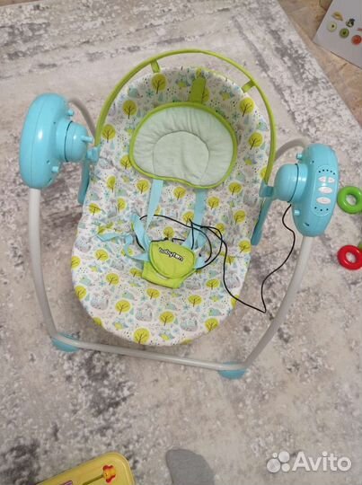 Детские электронные качели Babyton