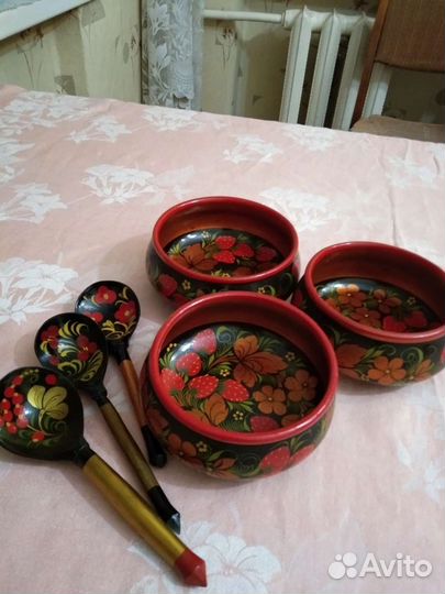 Хохлома 3 набора