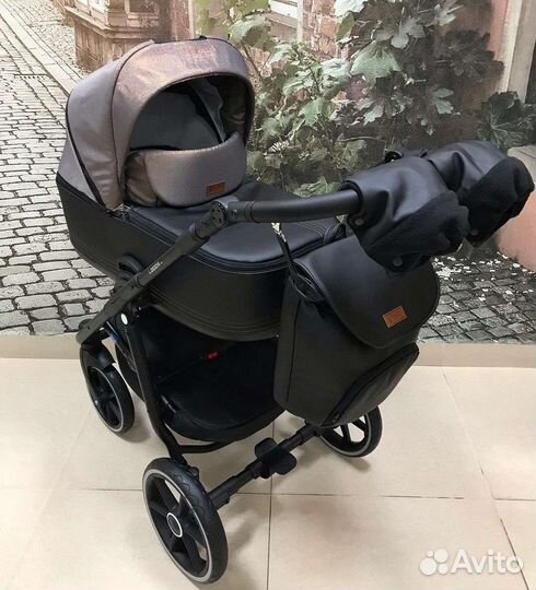Роскошная коляска Verdi Logos 3в1 (сост.новой)