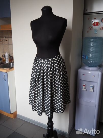 Юбка пачка в горошек Benetton