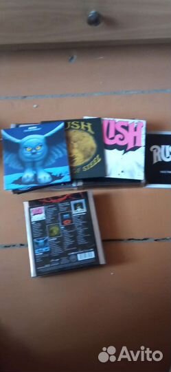 Компакт диски группы rush