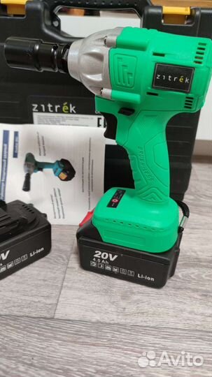 Новый аккумуляторный гайковерт 20В 200Нм