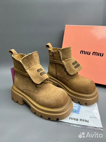 Ботинки зимние Miu Miu 5 расцветок