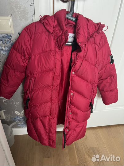 Пуховик для девочки 134