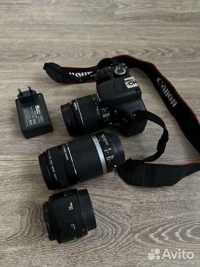 Зеркальный фотоаппарат canon 550d