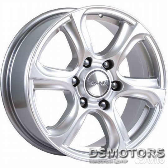 Диски Скала 7.5/17 6x139.7 ET25 d106.2 селена