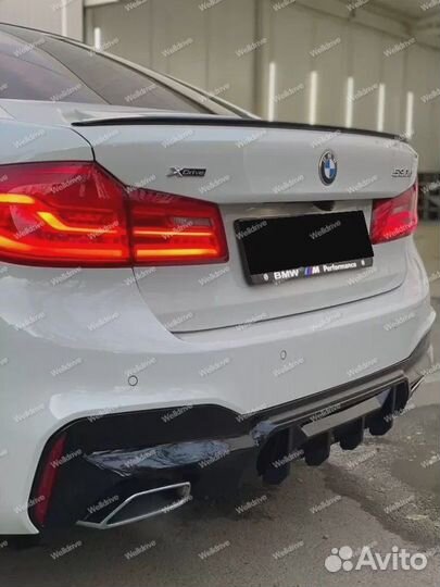Диффузор BMW 5 G30 M5 Competition