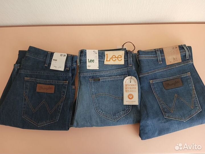 Джинсы Wrangler/ Lee / размер: 32/32-34-36