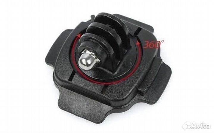 Поворотное крепление 360 на шлем для GoPro SJCam