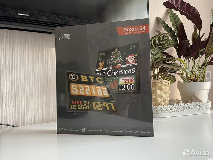 Divoom Pixoo 64 - Интерактивная рамка